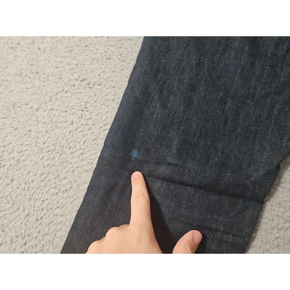 True Religion‎ Jeans Mens 32 x 33 Skinny Dark Wash Faded Distressed